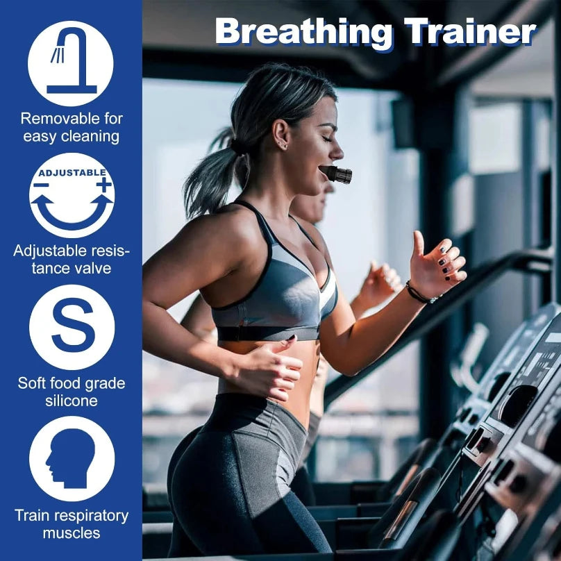 Adjustable Breath Trainer – Lung Flexer for Respiratory Fitness & Deep Breathing