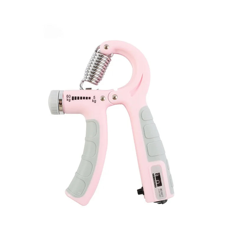 Adjustable Hand Grip Strengthener – Wrist & Forearm Muscle Trainer with Counter