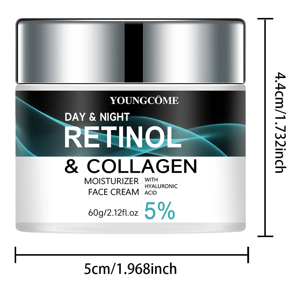 YOUNGCOME Retinol Cream – Boosts Skin Elasticity, Moisturizing & Smoothing