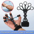 Finger & Wrist Strength Trainer – 5-Finger Silicone Exerciser for Flexion, Extension & Vascular Pump