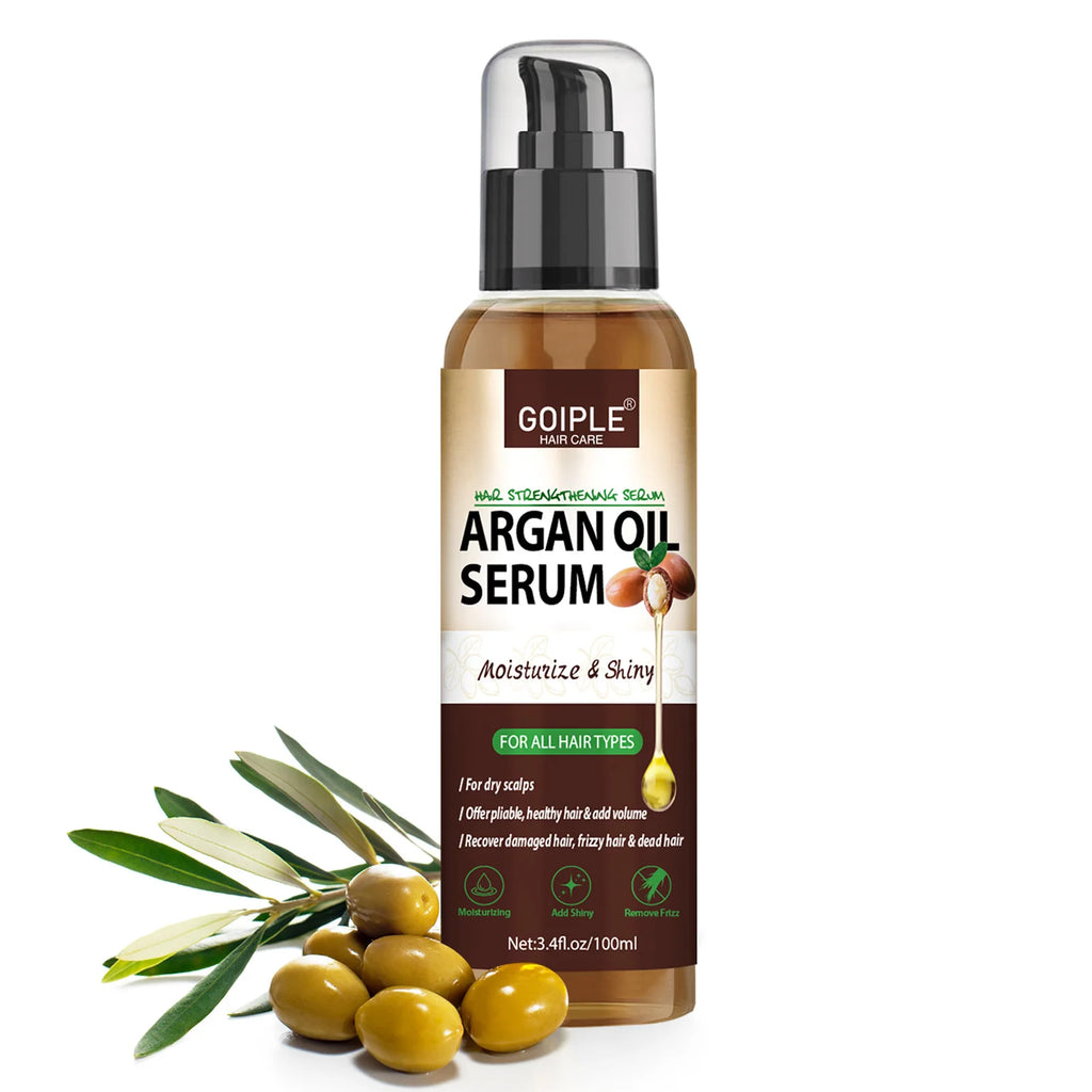 100ml Natural Argan Oil Hair Serum – Repair, Strengthen & Add Shine