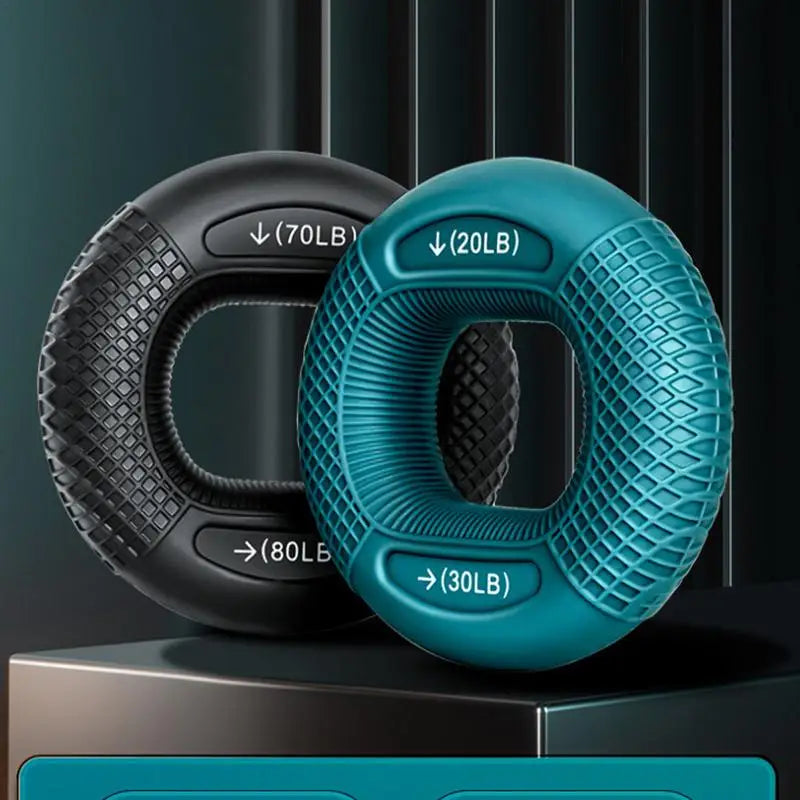 Silicone Finger Gripper Ring – Hand & Wrist Muscle Strengthener Trainer